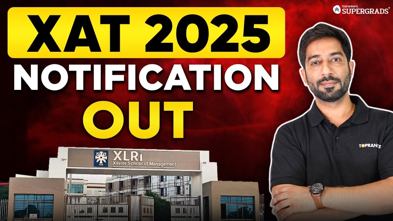 XAT 2025 Notification Out 📢| XAT 2025 Form Filling | XAT 2025 Exam Date ...