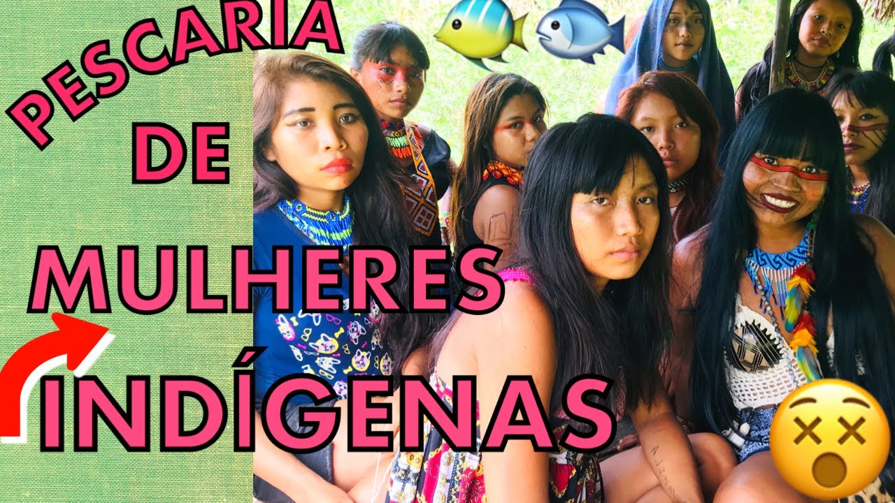 😱A pesca das [MULHERES INDÍGENAS] !!!🐟🐠