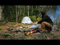 Solo Camping In Rain