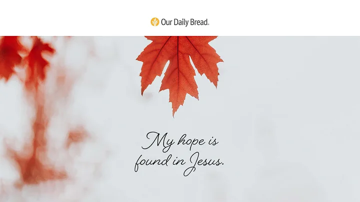 Seeds of Faith | Audio Reading | Our Daily Bread Devotional | May 1, 2023