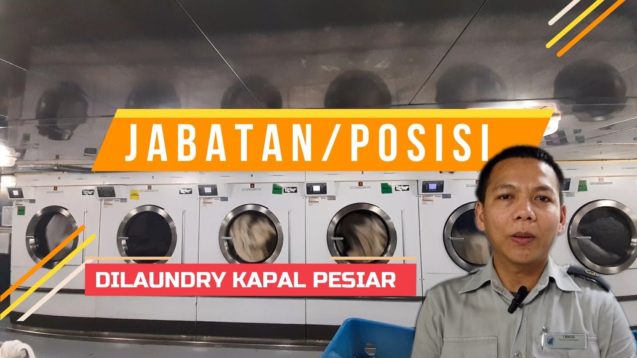 Posisi Jabatan Untuk Laundry di Kapal Pesiar @suarnet