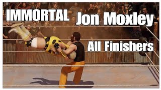 WWE 2K20 IMMORTALS, Jon Moxley All Finishers, Moves screenshot 5