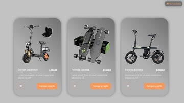 como HACER un CARRITO de COMPRAS en HTML y CSS y JAVASCRIPT 😱