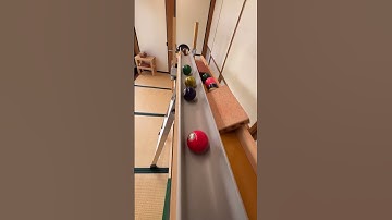 Marble Run (Marble Run Course with Large Shishiodoshi and Transparent Pipes) #2 #ASMR