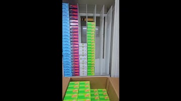 Restocking my soap vending machine after two weeks Part 1