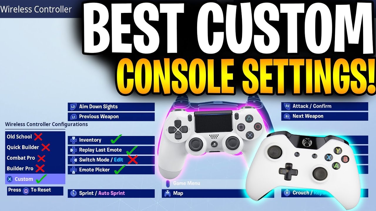 BEST CUSTOM CONTROLLER ON CONSOLE! | Fortnite Battle Royale Tips & Tricks Ep. - YouTube