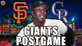 San Francisco Giants vs Colorado Rockies Game 1 Postgame (Willie Mac Night)