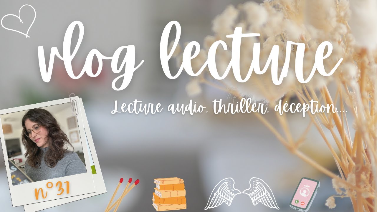 VLOG LECTURE 37 ☕| Thriller italien, petite déception, livre audio & belle découverte.