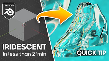 Iridescent Materials in Blender (Quick Tip)