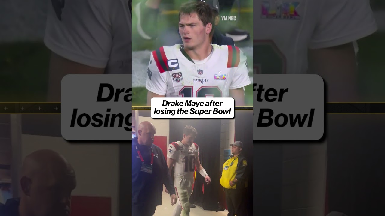 Got to feel for Drake Maye 💔 