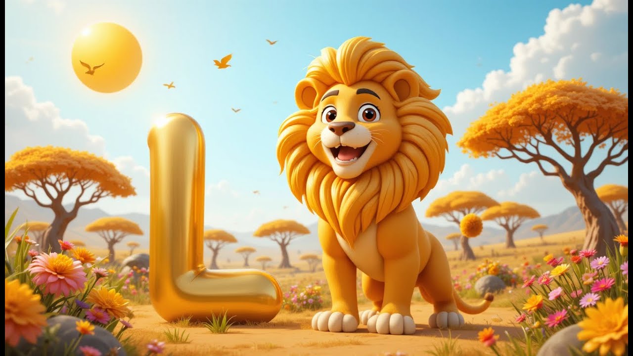 Lion Counting 1 to 10 | Learn Numbers with Lions | Fun Jungle Counting Song for Toddlers