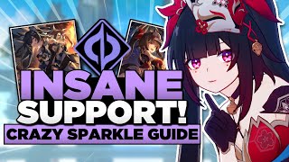 Shes Insane Sparkle Guide Best Builds Relics Light Cones U0026 Teams Honkai Star Rail