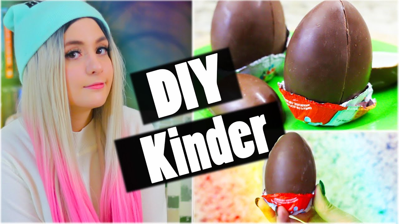 ¡Cómo hacer un Kinder Sorpresa Fácil! Con todo y regalo adentro