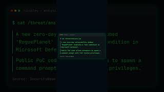 URGENT: Microsoft Defender Zero-Day 'RoguePlanet' Exposed!