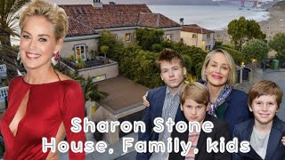 SHARON STONE personal life, kids, sons, family, house 2024