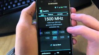 Installing a Custom Kernel on Samsung Galaxy SII and Overclocking the phone