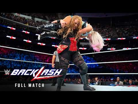 Thumbnail for FULL MATCH: Alexa Bliss vs. Nia Jax | Raw Women’s Title Match: WWE Backlash 2018