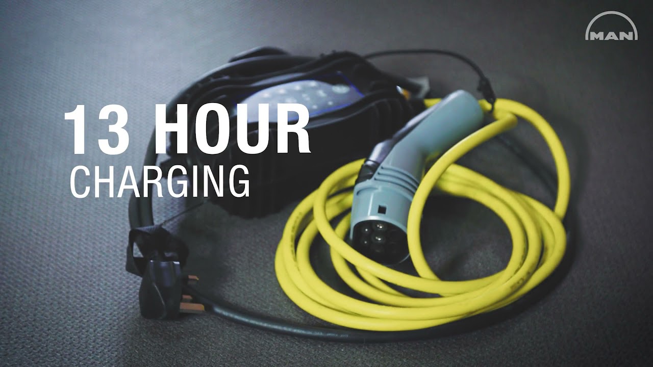 The new MAN eTGE - Charging Connection Points & Cables