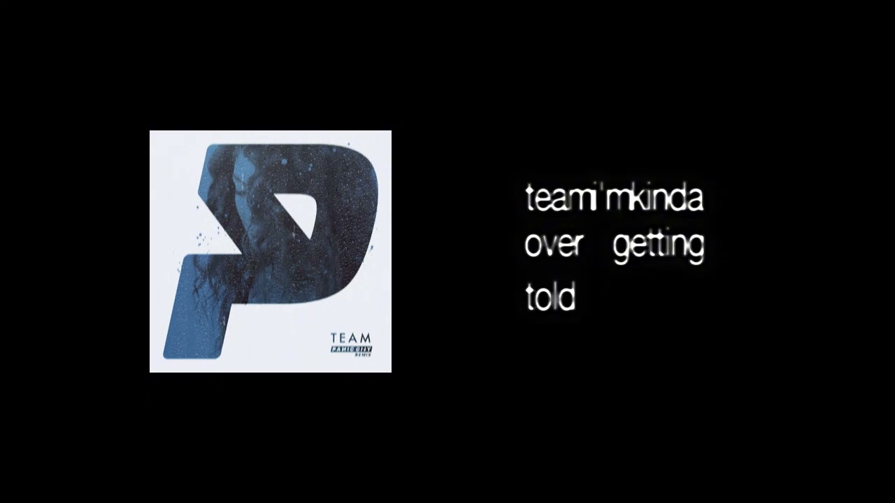 Lorde - Team (Panic City Remix) [Lyric Video]