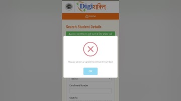 Invalid enrollment number in digishakti | invalid enrollment इसे कैसे सही करे #ytshorts #shorts