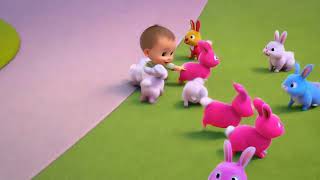 Baby’s Bouncy Bunny Adventure! Laugh, Hop, and Play Together!