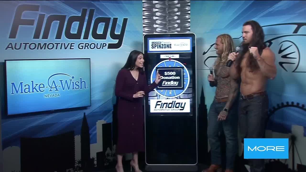 Thunder from Down Under Spins for Charity!