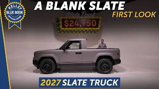 America's Cheapest EV | 2027 Slate Truck First Look
