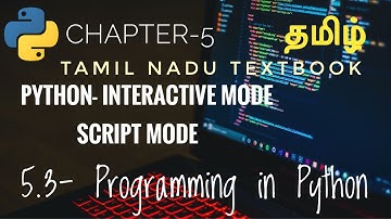 Python Interactive mode script mode