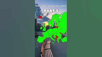 Trying to get a sub from every country #mapper #europe #mapping #map #mapchart #geographychannel