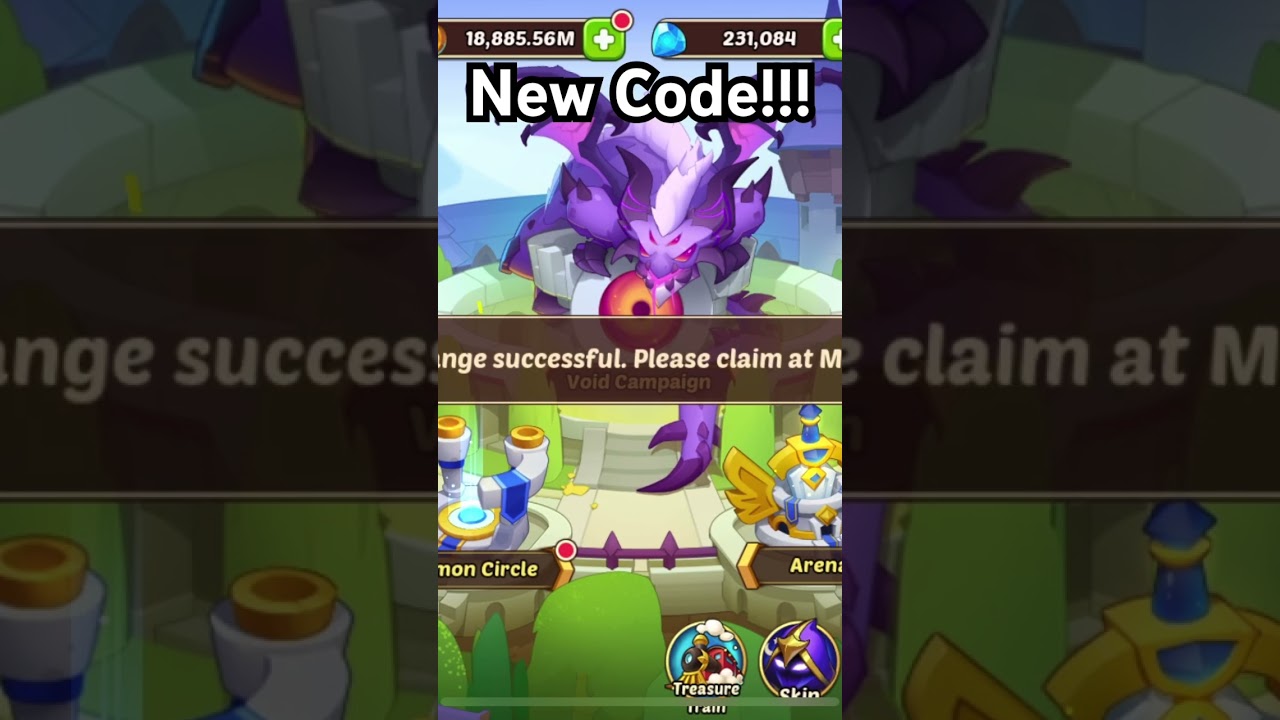 New Code!!! Idle Heroes