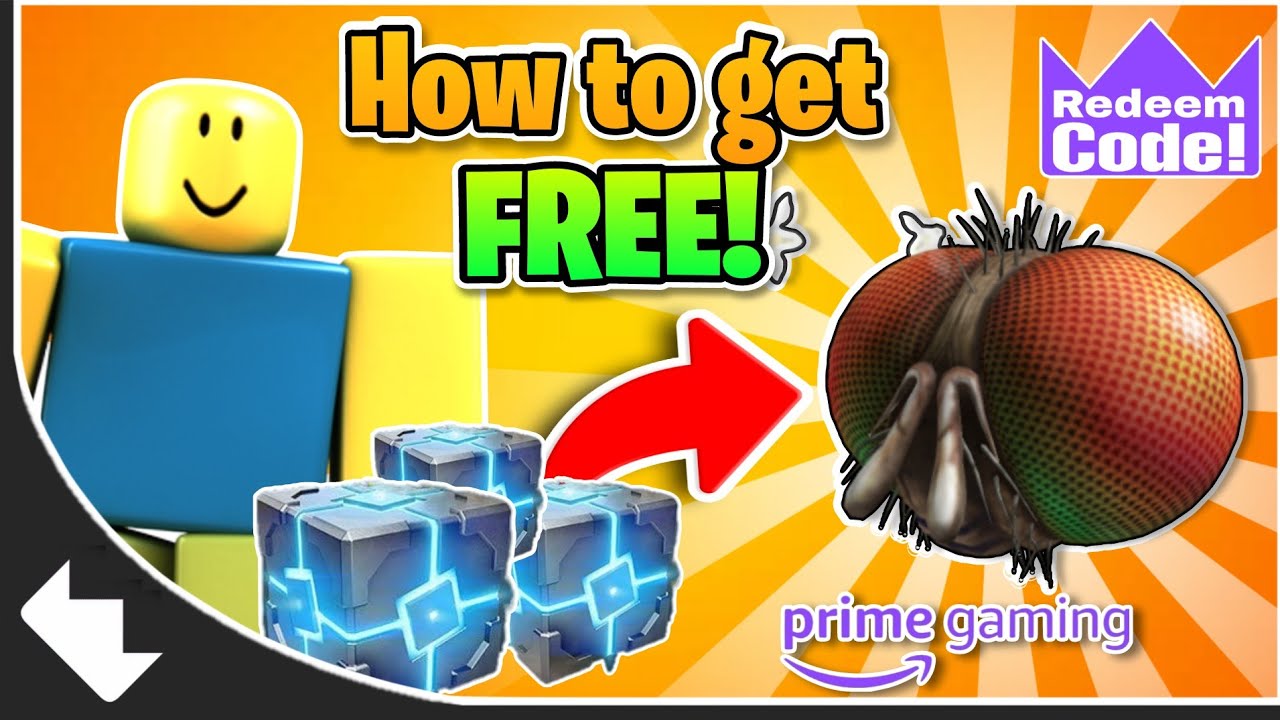 FREE ACCESSORY! HOW TO GET Freaky Fly Face! (ROBLOX  PRIME GAMING  2023) 