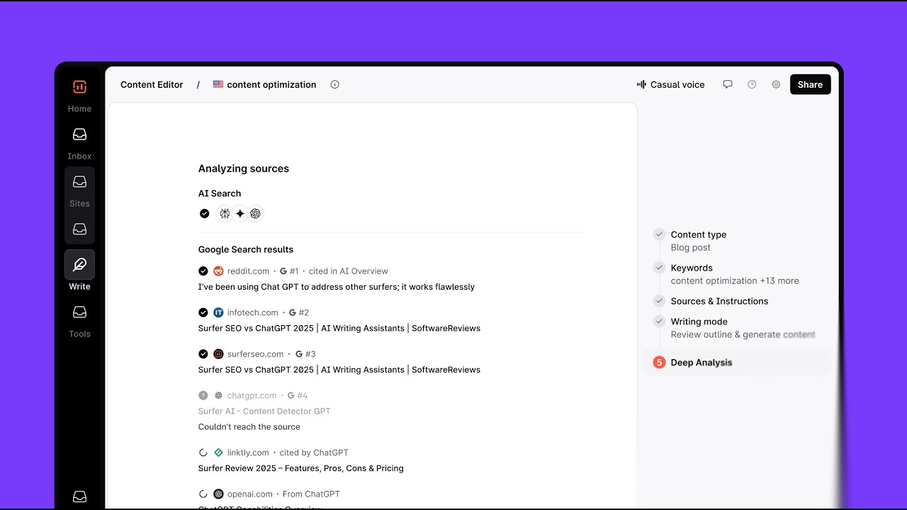 Create Better Content — The New AI-Powered Content Editor Wizard - YouTube