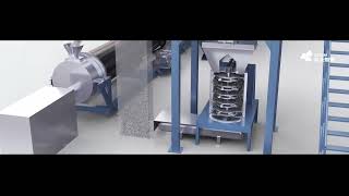 1-Minute Animation: The Full Integrated Graphite Processing Line in Action