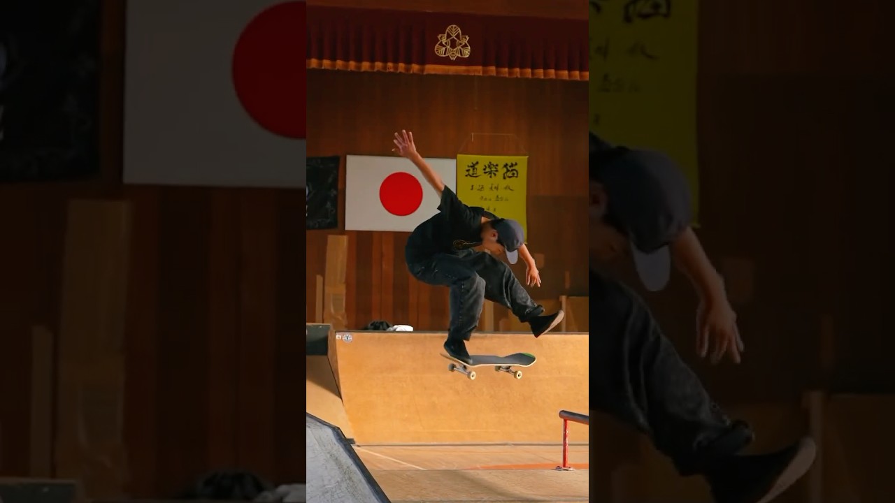 BS 180 One Foot & One Foot FS Board slide / Gin Kaneko 