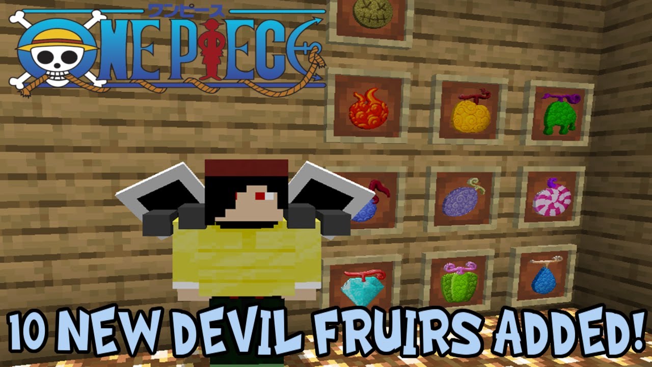 One Piece Doa Doa no Mi Devil Fruit ! ( Door Door Fruit ) Minecraft One  Piece Mod 