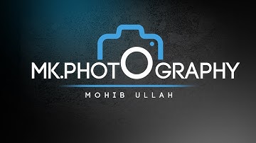 How to Quickly Design your Own photography logo - Photoshop Tutorial