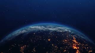 10 Hours of Night Time Earth Rotating With White Noise to Help You Drift Off Into Deep Sleep 4k