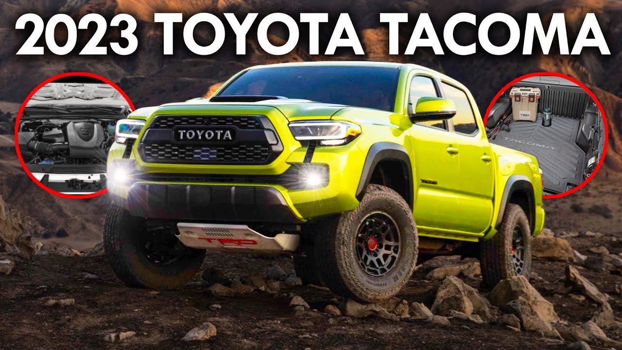 The 2023 Toyota Tacoma: All the Details, Features, and Specs - YouTube