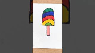 Rainbow Popsicle #rainbow #candy #popsicle #viral #funny #shorts #viralshorts #drawing