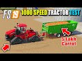 1000 HP Case Quadtrac Tractor Test with Plows, Cultivator and Heavy Trailers, FS19 Canadian Map