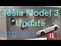 Software Update 2018.34.1 Model 3