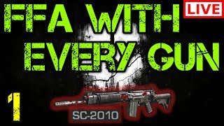 Road To FFA Win with Every Gun Ep 1 - SC 2010 - CoD Ghosts(Live Comm)