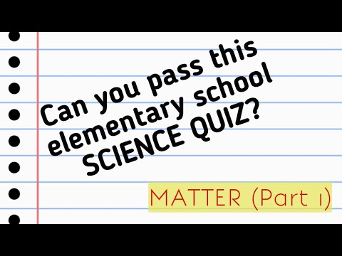 QUIZ | Matter