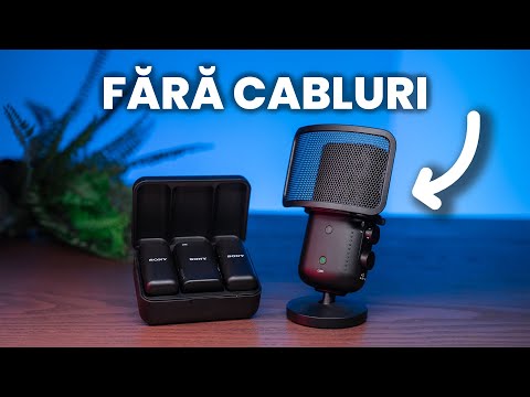 Sunet BUN Direct in Camera (Fara Cabluri) - Sony ECM S1 si ECM W3
