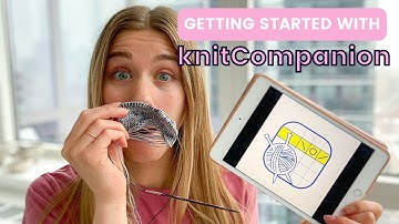 Starting a New Project with knitCompanion | Sweater Knitting Vlog | Knitty Natty