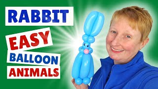 Balloon Rabbit Tutorial \/ Easter Bunny Balloon Animal