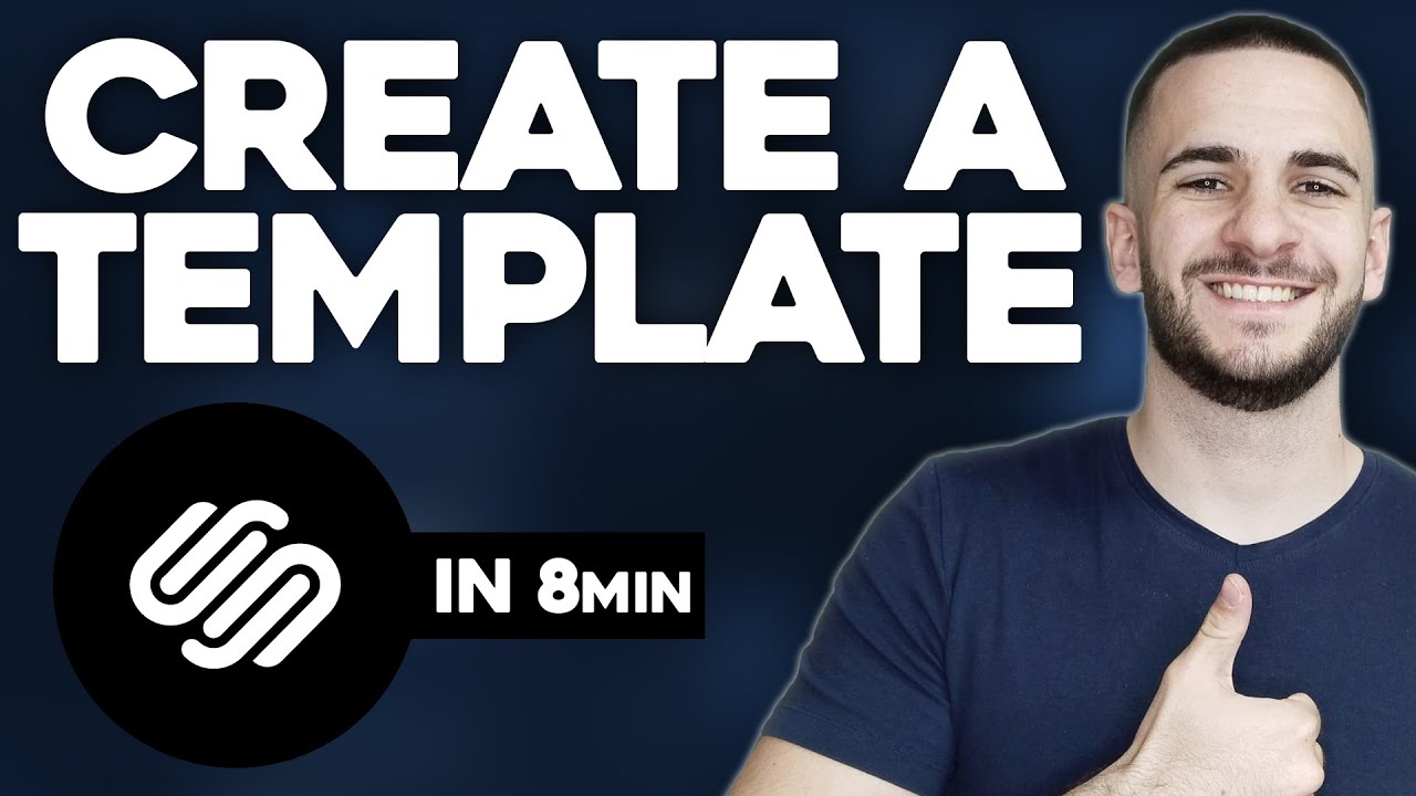 How To Create Your Own Template on Squarespace - YouTube