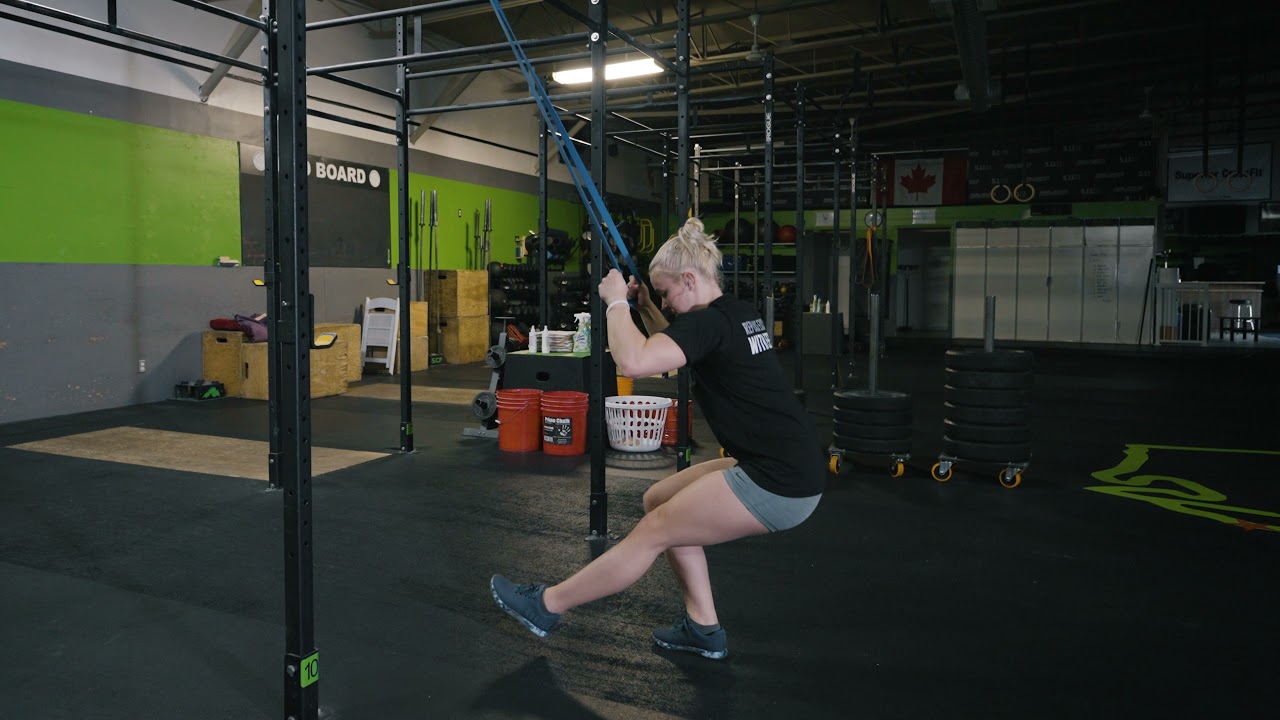 Band Supported Pistol Squat Negatives YouTube