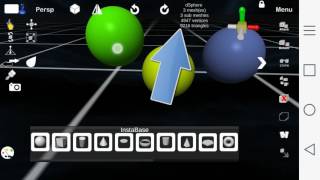 d3D Sculptor tutorial - Basic - Side Menu Attach, Detach, Clone screenshot 4