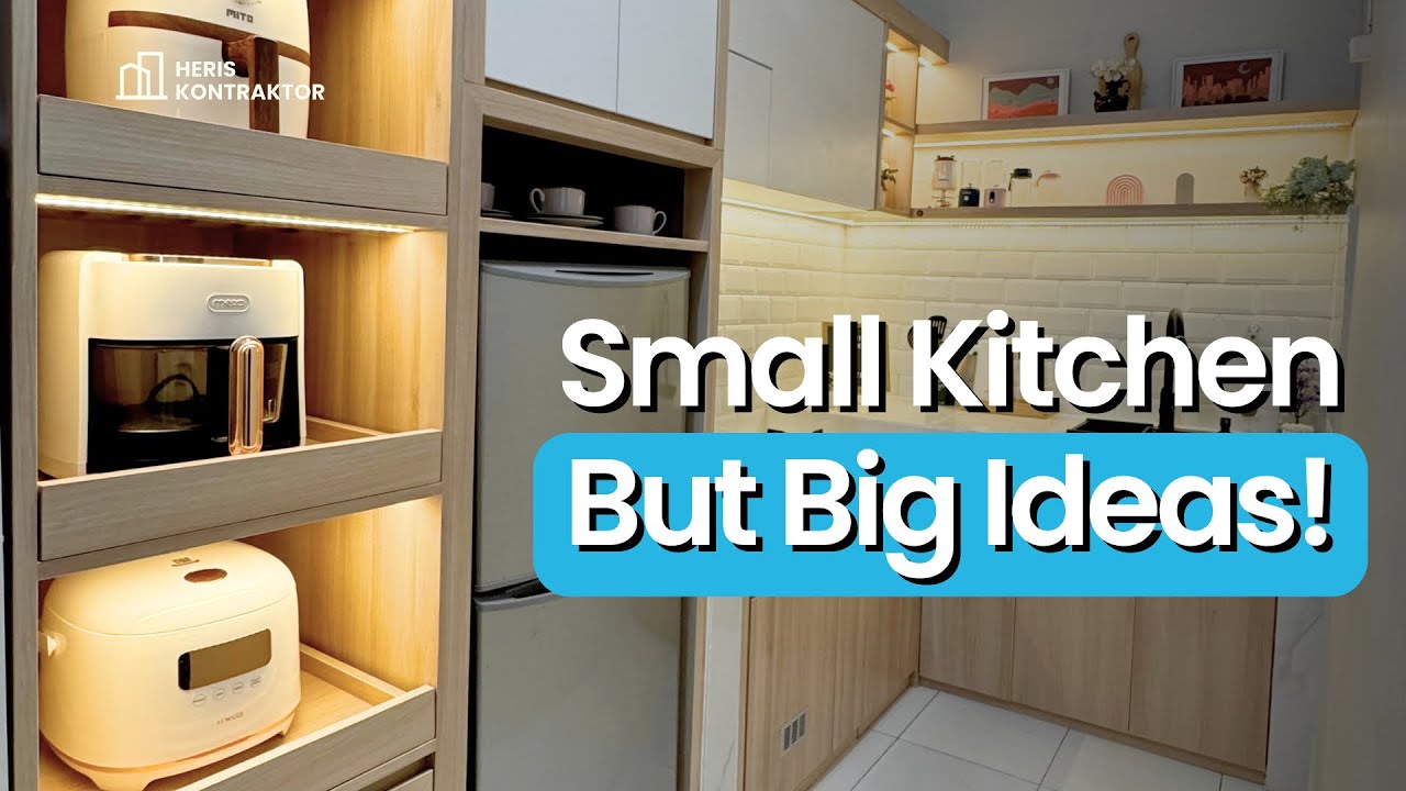 Small Kitchen, Big Ideas Interior Untuk Mini Kitchen YouTube